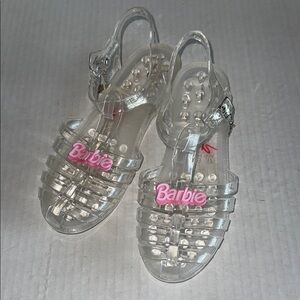 Barbie Clear Jelly Sandals